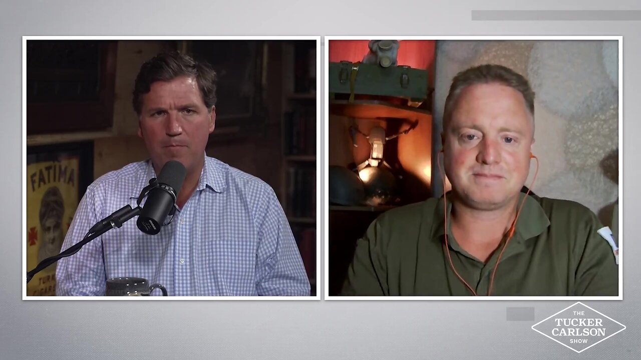Tucker Carlson Show: Journalist Patrick Lancaster From the Frontlines of Ukraine/Russia War