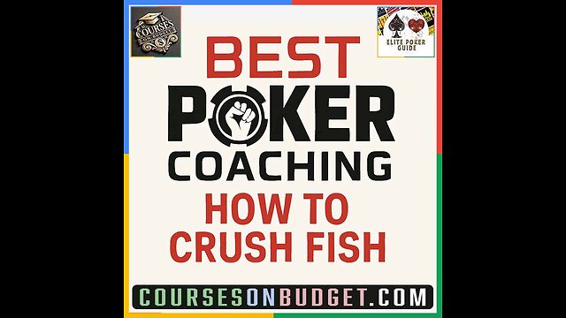 BEST POKER COACHING HOW TO CRUSH FISH