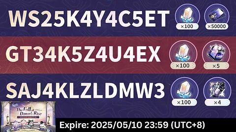3.3 Special Program Codes (Honkai: Star Rail)