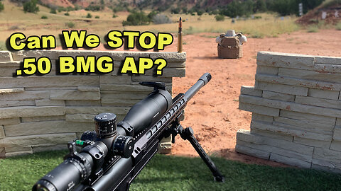 Can Anything Stop a .50 BMG? Ball, AP & API Tested!