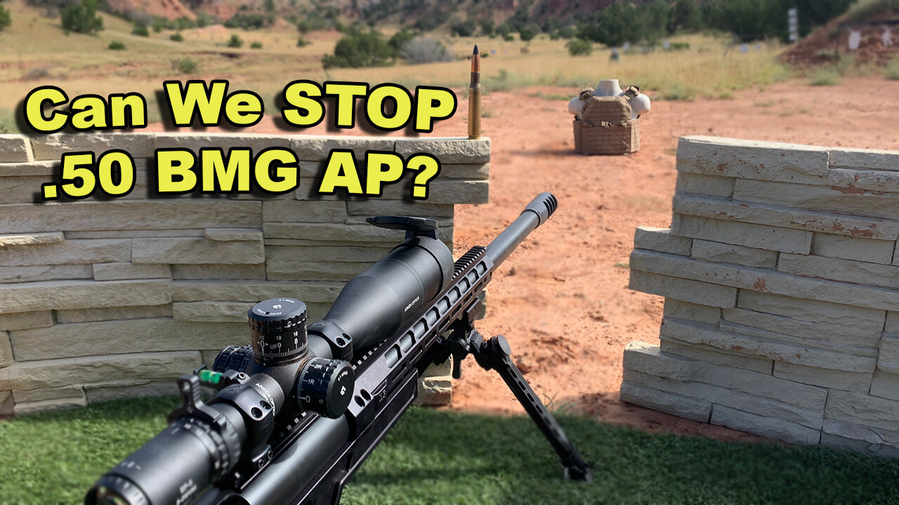 Can Anything Stop a .50 BMG? Ball, AP & API Tested!