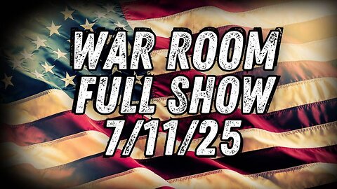 WAR ROOM WITH OWEN SHROYER - 7/11/2025: FBI Deputy Director Dan Bongino Reportedly May Resign Over Epstein Debacle After Clashing With AG Pam Bondi