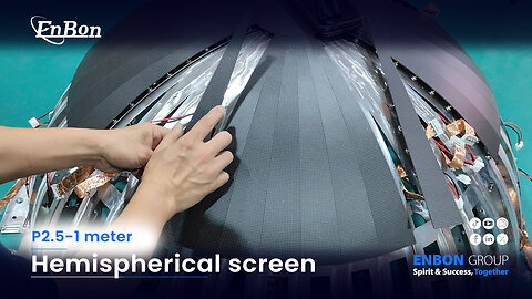 Hemispherical LED display, unlocking the perfect fusion of technology and art