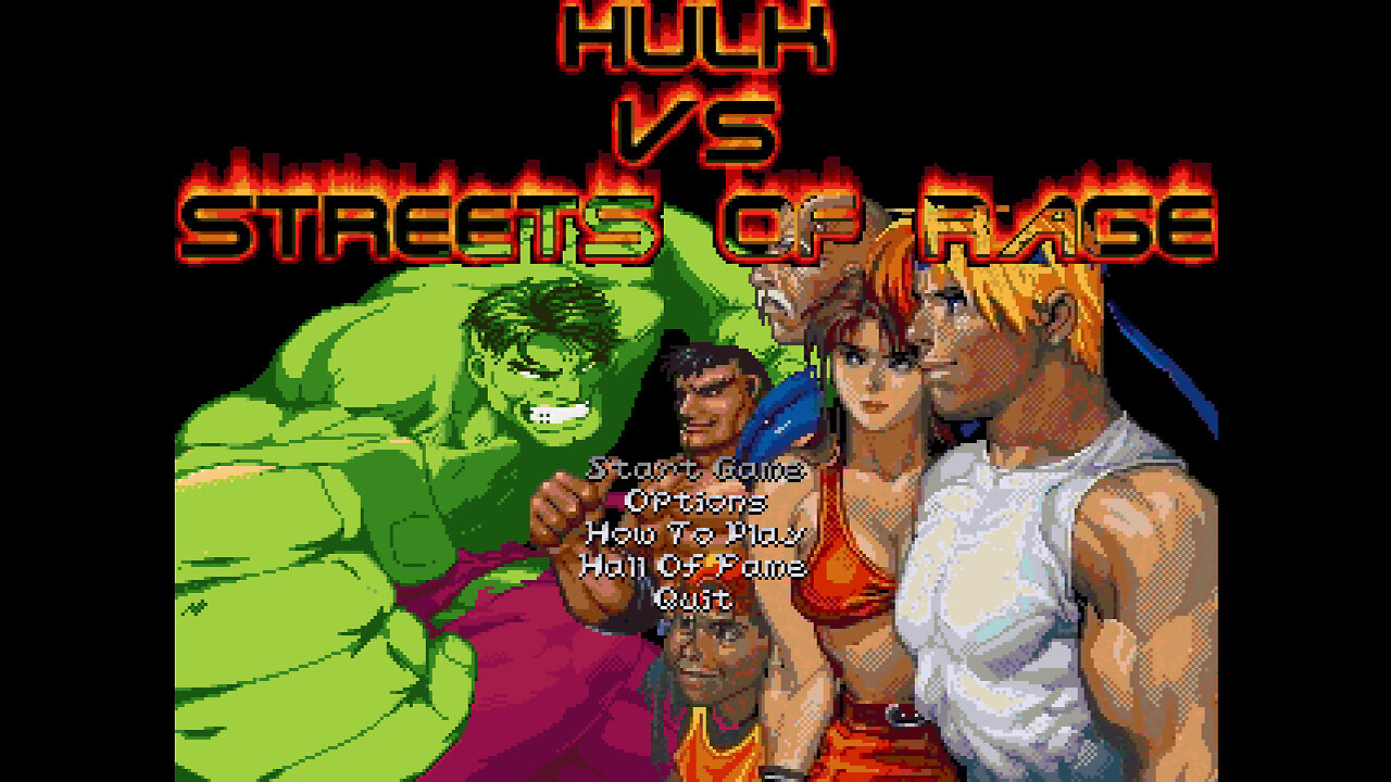 HULK VS STREETS OF RAGE (OpenBOR)