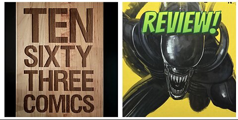 Comic Book Review of All my Alien Comic Series! Let's check these out!