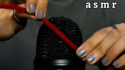 ASMR Brain Floss (no talking, mic capsule brushing)