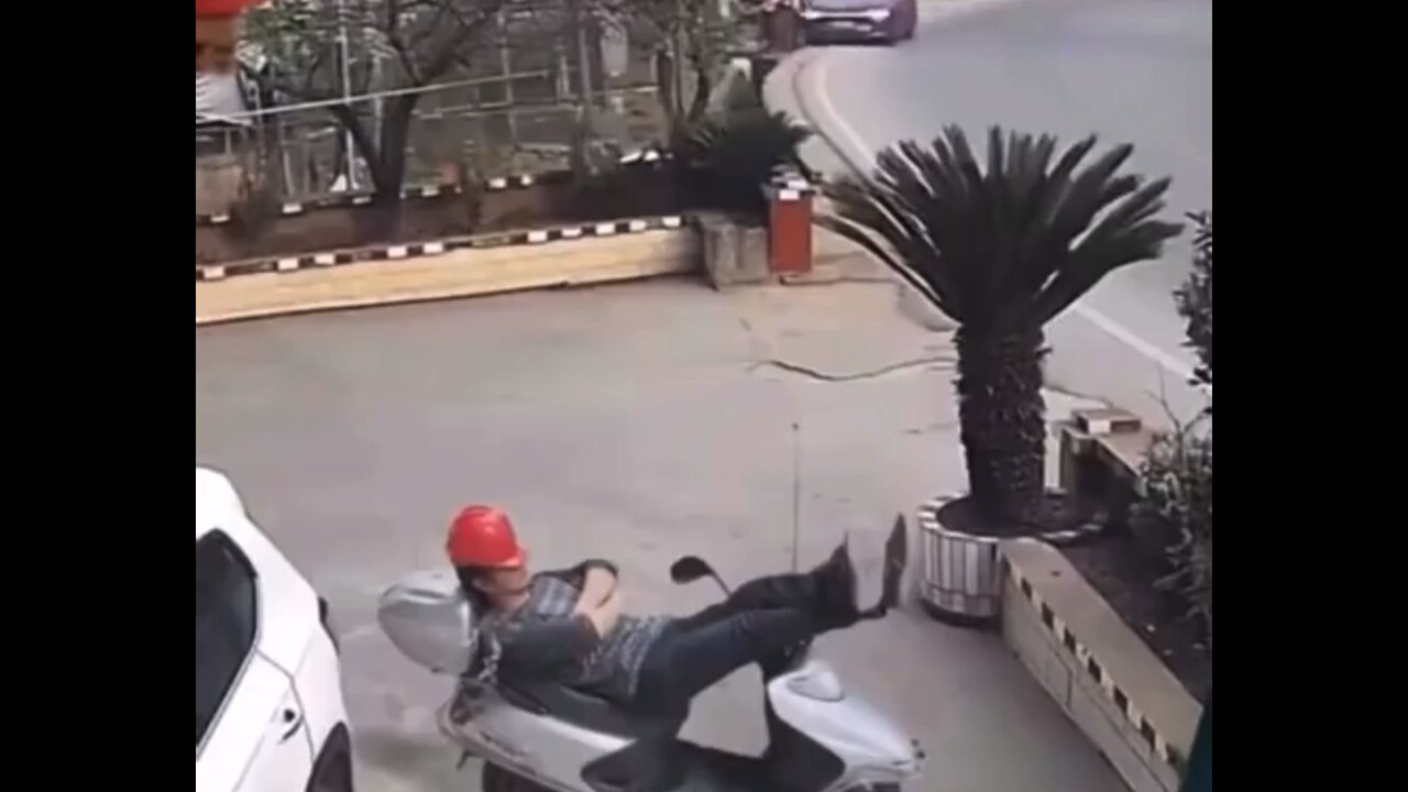 Napping on a Scooter? What Happens Next Will Leave You Speechless!