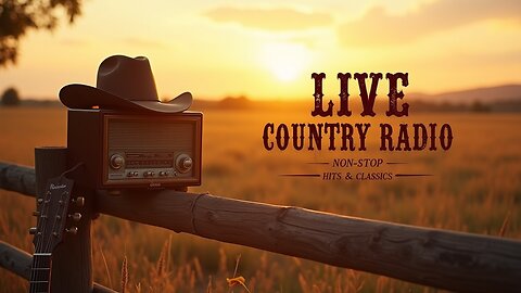 🎸 24/7 Country Radio | Classic & New Country Songs Live | Non-Stop Country Music Stream 🤠