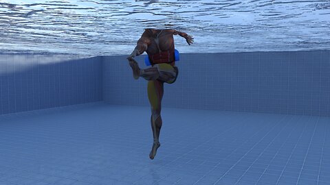 Aqua Cross-Touch: NEW Deep Water Exercise for Full Body Workout