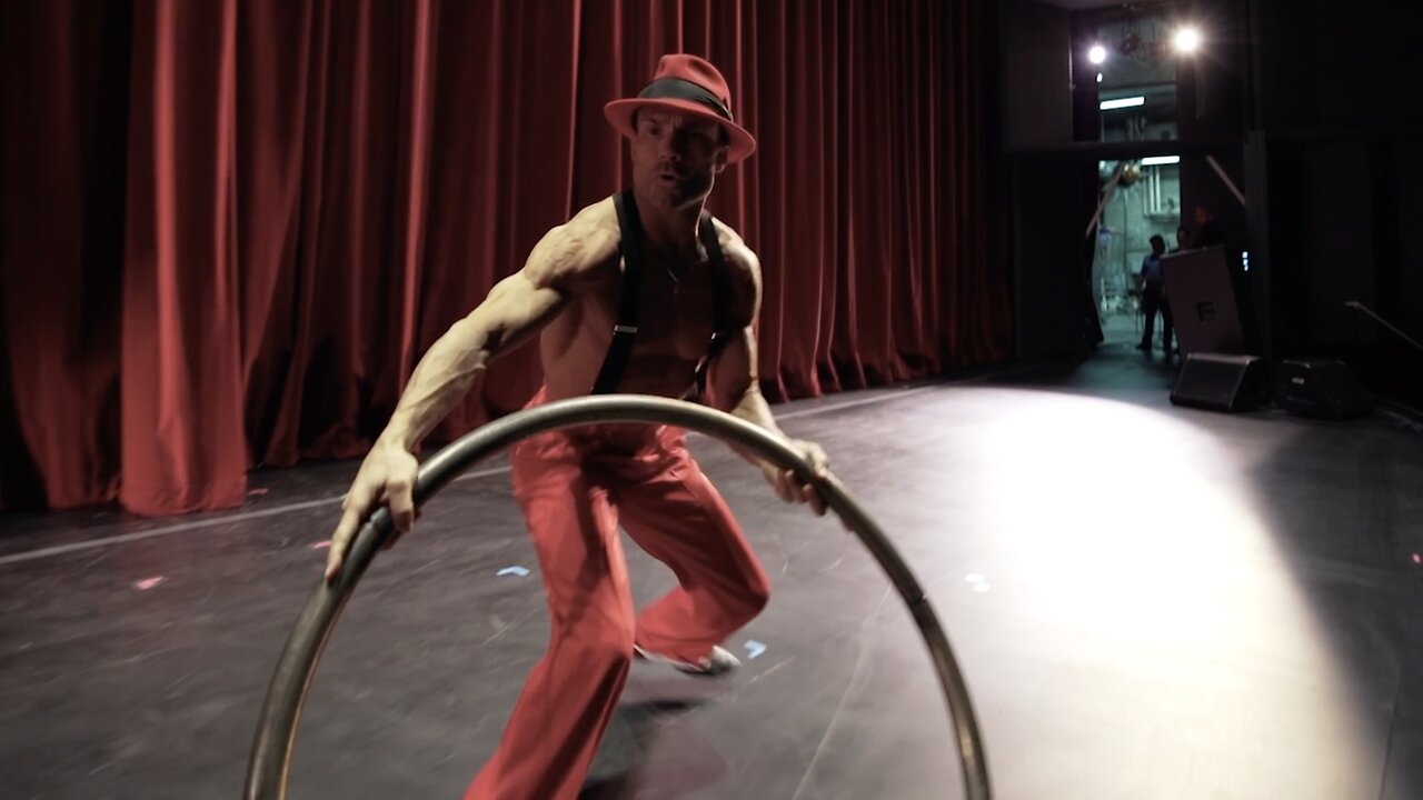 Spinning Ring @ Vegas Variety Circus Fest 2024.
