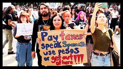 HYPOCRITICAL? Protesters in Mexico City DEMAND Americans Leave