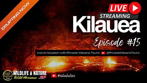 Kilauea Eruption Episode 19 - Live With Private Volcano Tours