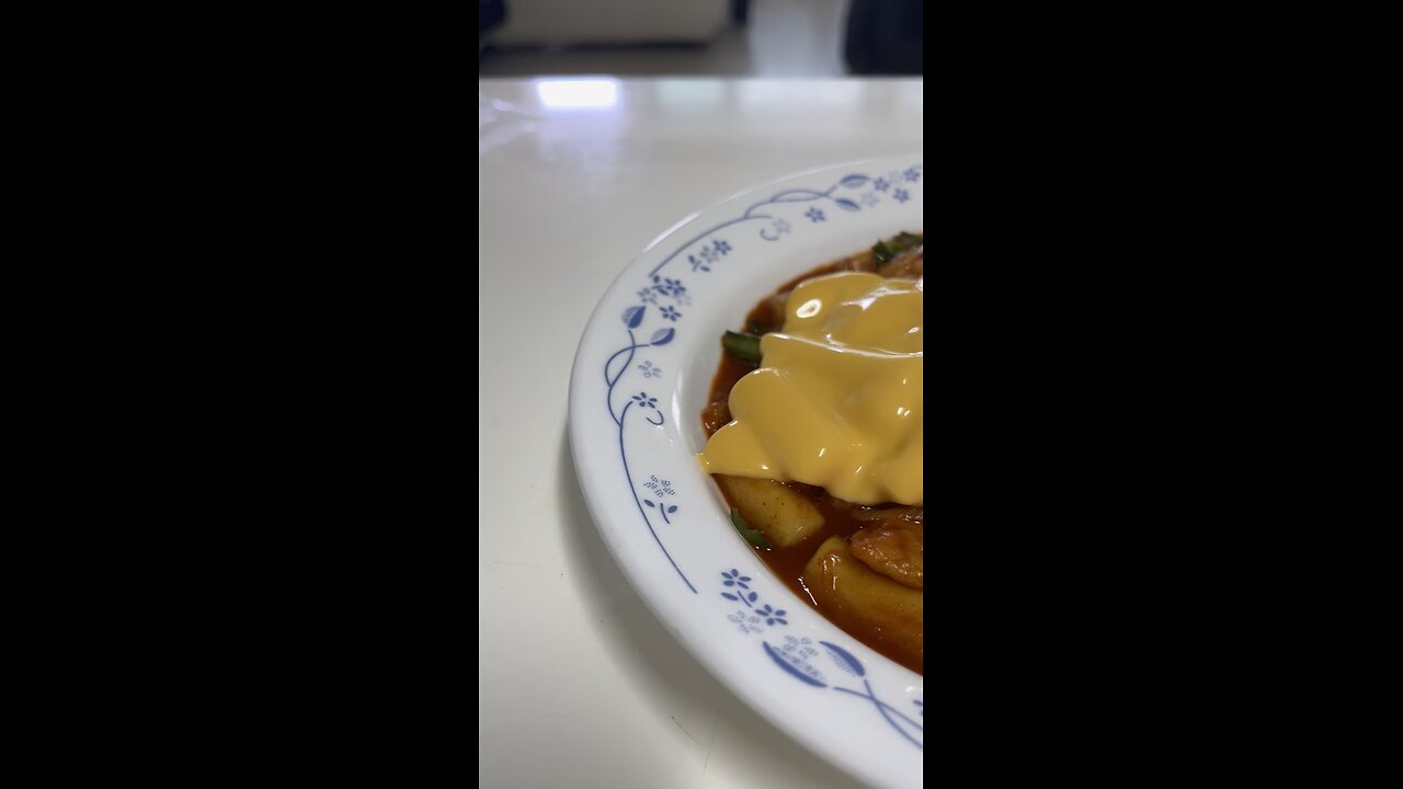 치즈떡볶이 #한국요리
