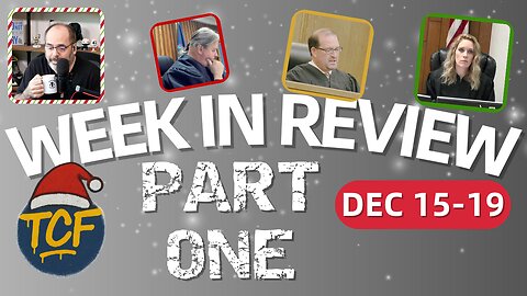 Best of TCF Live | This Week in Court (Dec 15-19) | Part 1