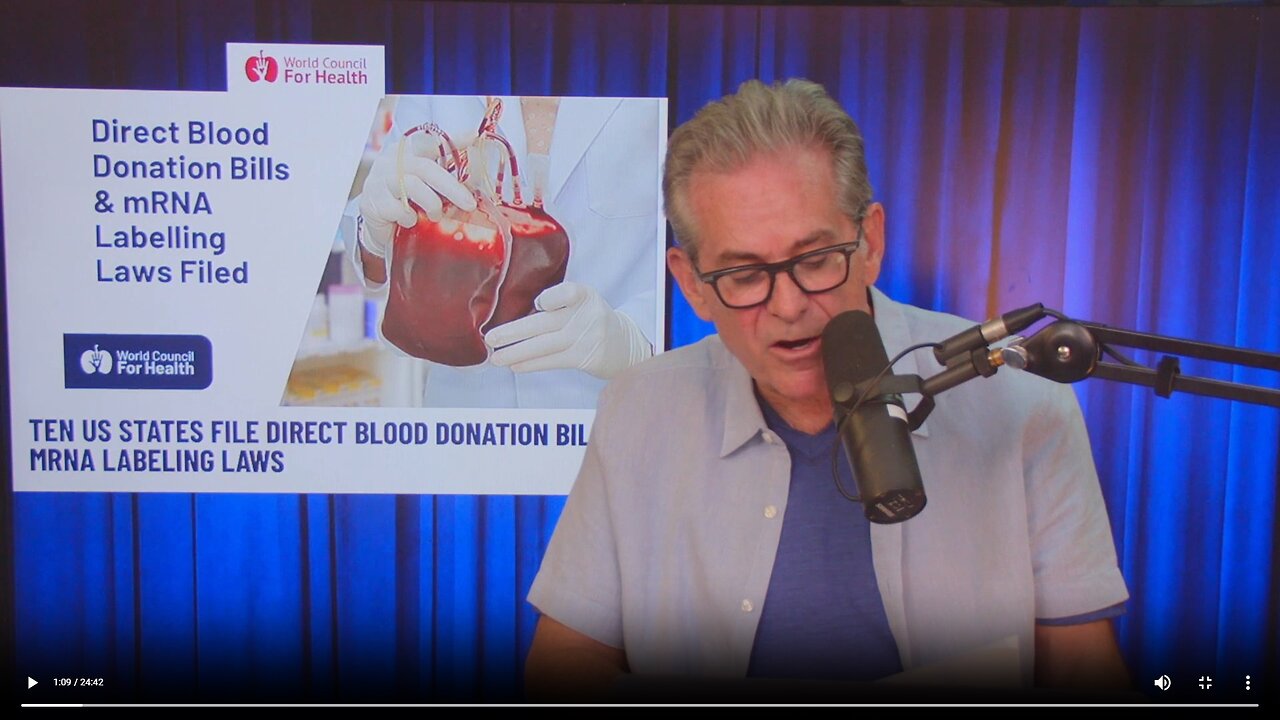 States file blood donation bills for mRNA labelling laws▮The Jimmy Dore Show