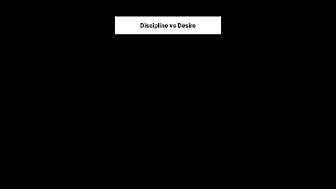 Discipline vs Desire – This Will Change How You See Success 💪🔥 | #Shorts #Motivation