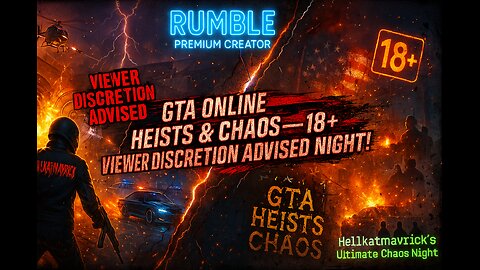 PART 2 OF GTA Online Heists & Chaos—18+ Viewer Discretion Advised!!! (RTMP BETA STREAM) LETS GOOO!!