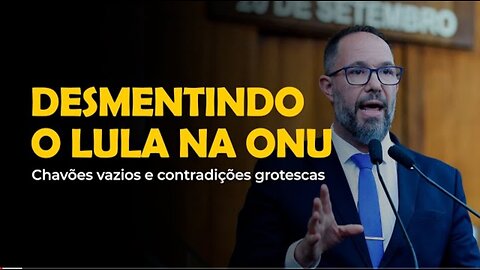 IN BRAZIL DISPROVING LULA AT THE UN...HE LIES SO MUCH THAT HE FEELS MORE...