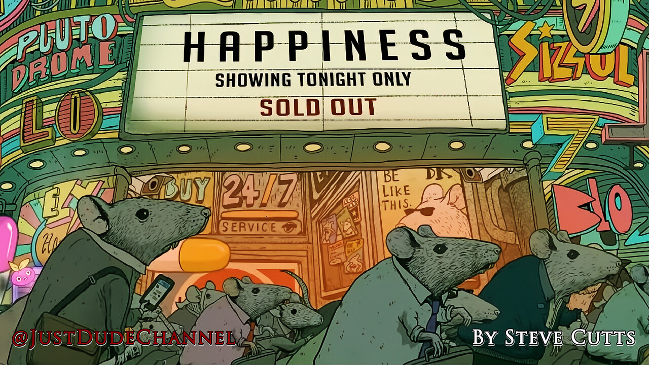 Happiness | Steve Cutts