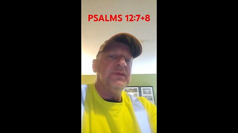 #PSALMS12:7+8 "EVIL SURROUNDS US ! WHY TRY !"