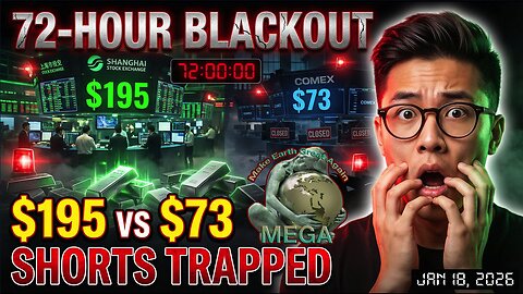 72-Hour Blackout: Asia Bids $195 Silver as COMEX Stays Dark (Shorts Trapped)