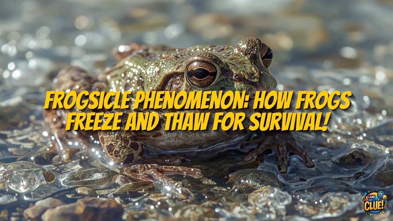 Freeze Survival: North American Frogs' Cryogenic Adaptation