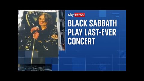 Black Sabbath perform last-ever concert as singer Ozzy Osbourne retires 