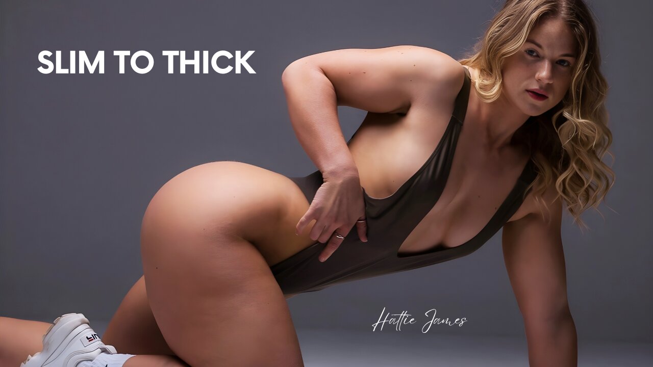 From Slim to Thick: Hattie James’ Wellness Transformation | The Hottest Female Bodybuilder