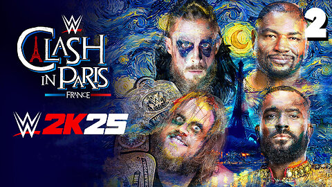 WWE 2K25 Clash In Paris 2025 - Match 2: Still Champs!
