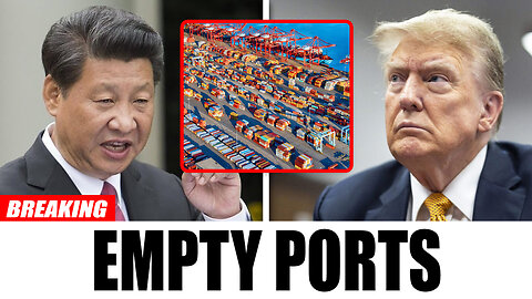 EMPTY PORTS seen across AMERICA - Trump In FULL DENIAL
