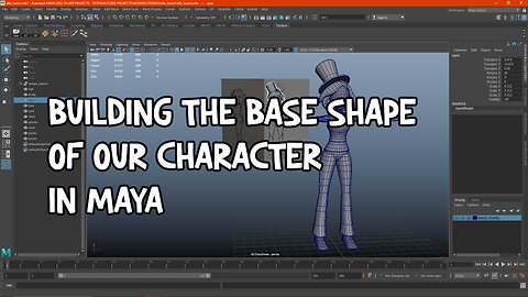 Building the Base Shape of our Character - Nodnin Studios
