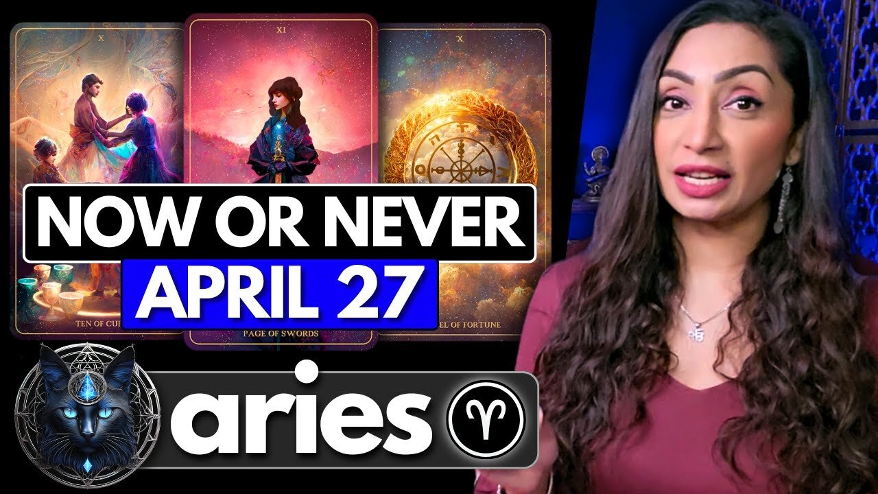 ARIES ♈︎ "Watch This Before You Do Anything!" 🐞 Aries Sign ☾₊‧⁺˖⋆