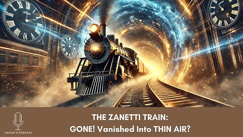 THE ZANETTI TRAIN: GONE! Vanished Into THIN AIR? Time Travel Mystery | Podcast-97