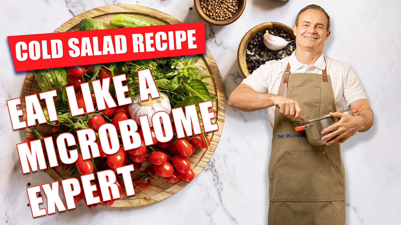 Eat Like a Microbiome Expert: Cold Salad Recipe for Gut Health