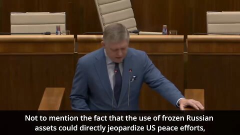🇸🇰 Slovak PM Fico reveals EU top official knew about Ukraine's