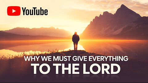 🚨 This Is The SECRET To A Powerful Life (Why You MUST Give God EVERYTHING) | #LetGoLetGod #Surrender