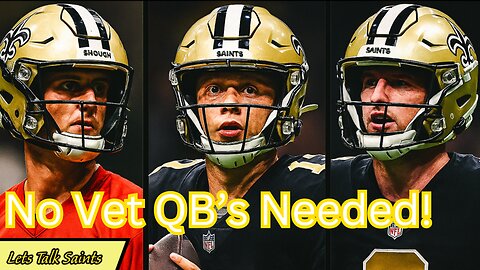 Saints Pass on Veteran Option as QB Battle Begins!
