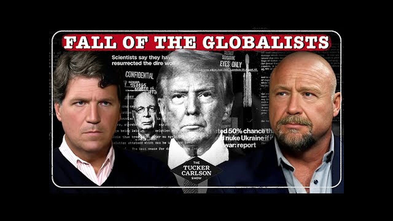 Tucker Carlson interviews Alex Jones how did he predict 911