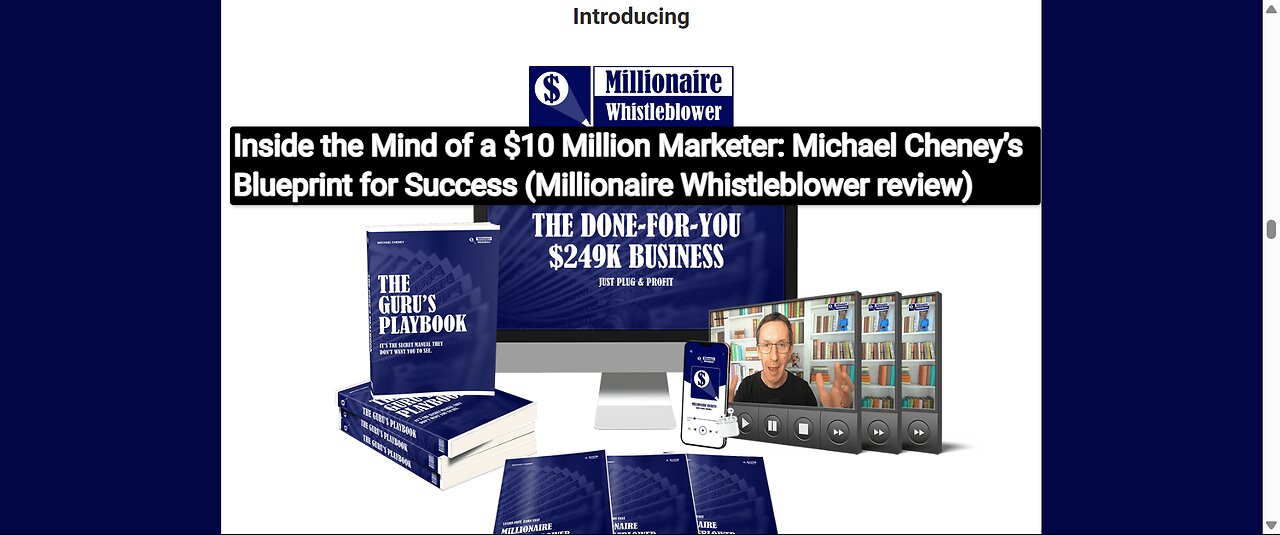 Michael Cheney’s 25-Year Internet Marketing Exposé (Millionaire Whistleblower Overview)
