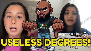 Women CAN'T FIND JOBS AND REGRET THEIR USELESS DEGREES!