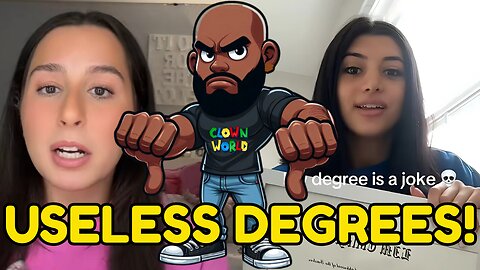Women CAN'T FIND JOBS AND REGRET THEIR USELESS DEGREES!