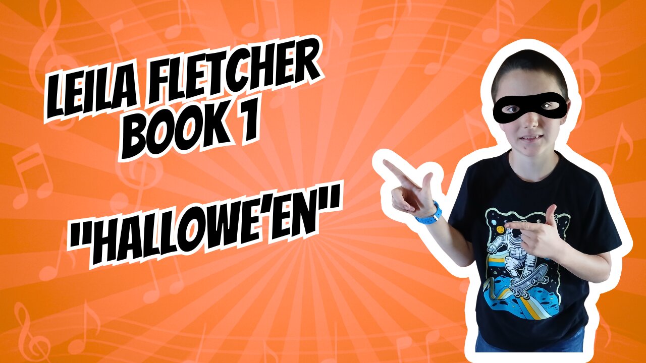 Hallowe’en – A Minor 5-Finger Scale | Leila Fletcher Book 1