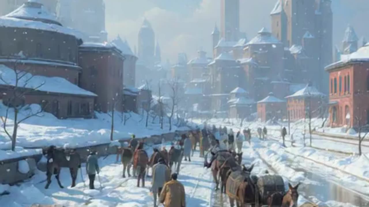 Hamburg im Winter 2030