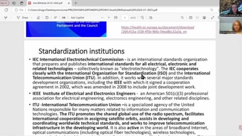 Thank You Dr. Anna For Featuring Dr. Geanina Hagima On Your Channel To Explain The Biodigital Convergence Standardization IEC Document