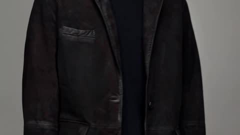 Black Suede. Classic Tailoring with Modern Precision
