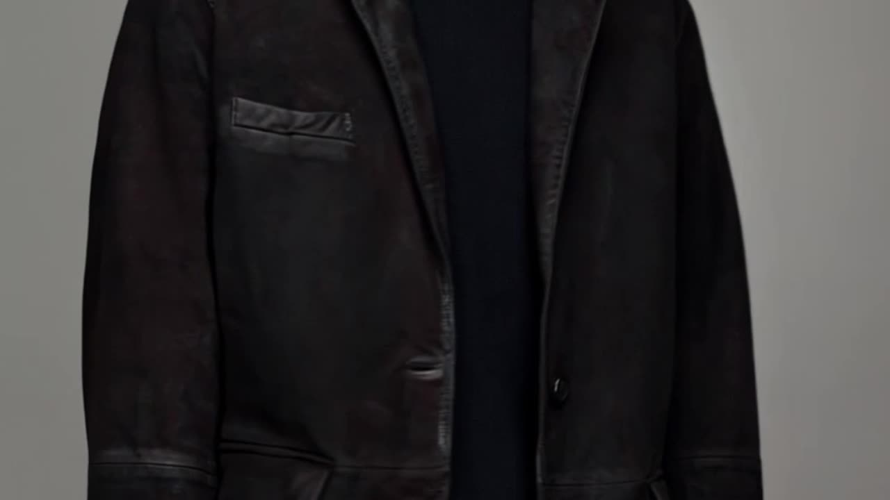 Black Suede. Classic Tailoring with Modern Precision