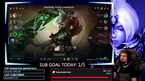 LEAGUE OF LEGENDS - Master -> Challenger Climb + Viewer Games! [4h stream]