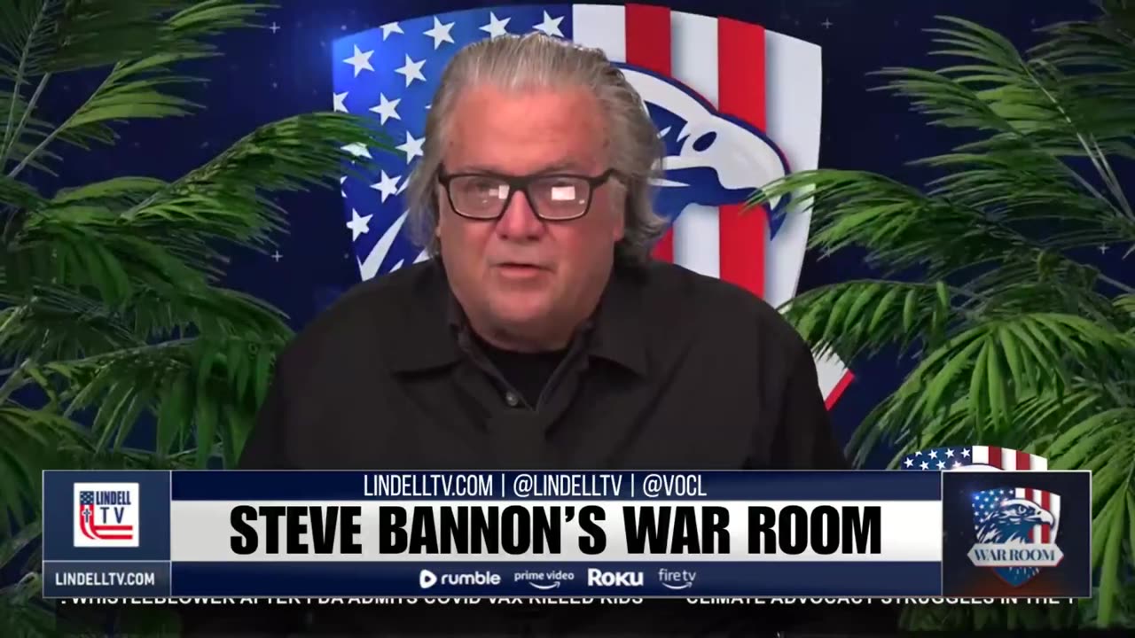 WATCH LIVE: STEVE BANNON'S WAR ROOM PM