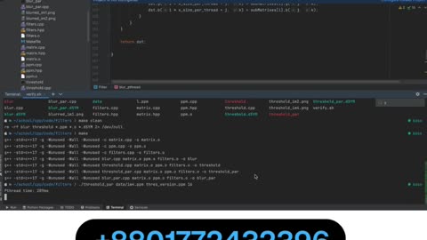 Student Work (Project) | ET2595 Project 2 : pthread/OpenMP Result Output in Cybersecurity | BTH