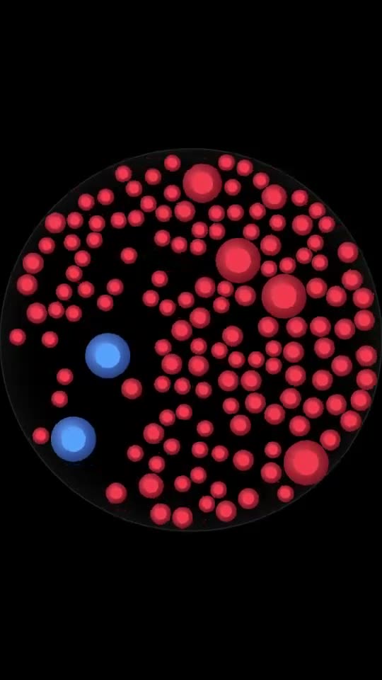 Red vs Blue Balls Game _ You HAVE To See This!